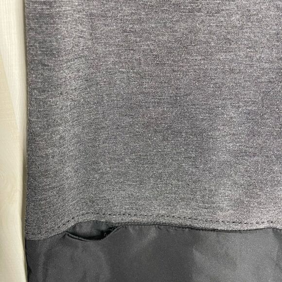 BCBGMAXAZRIA black grey‎ mini dress pockets short sleeve shift style, size XS - Picture 5 of 16